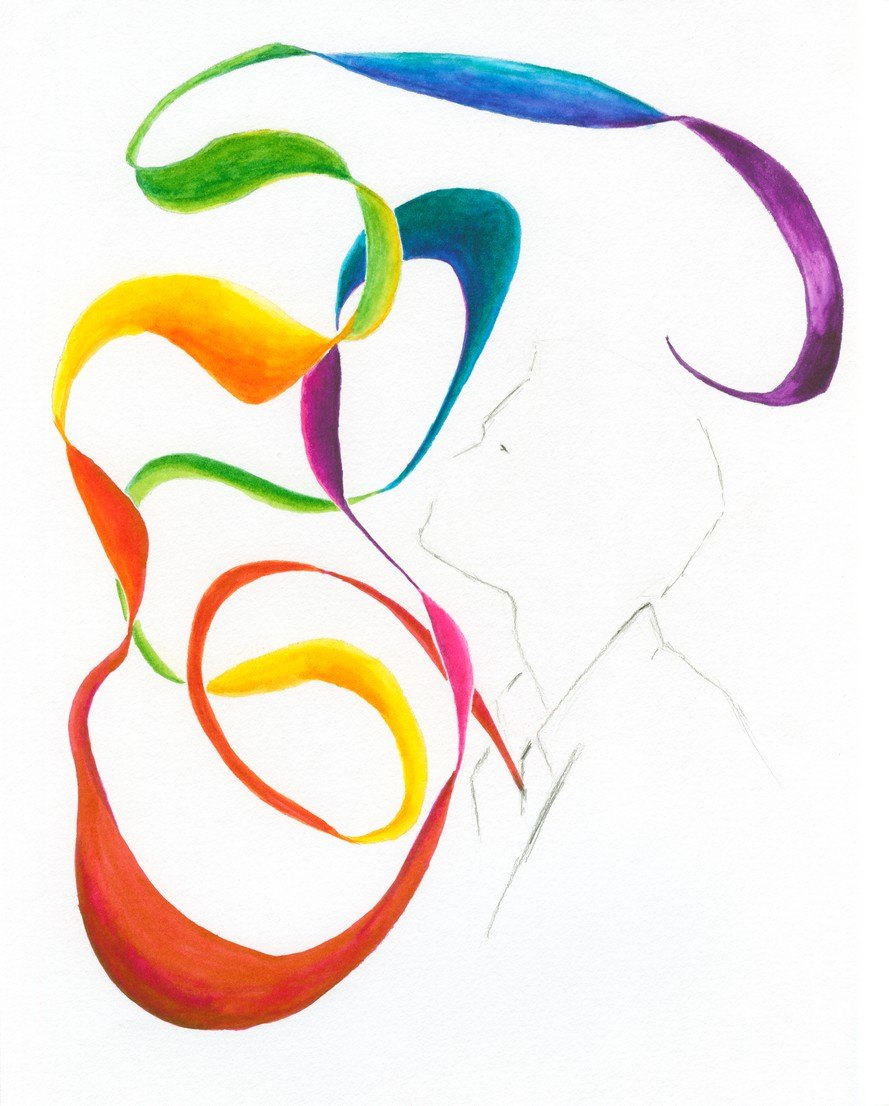 Prophetic watercolor by Jonelle